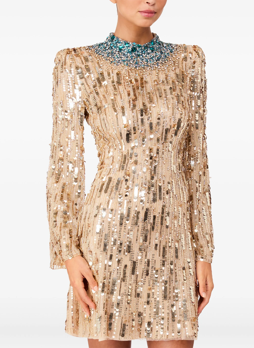 Passion Bead Mini Dress