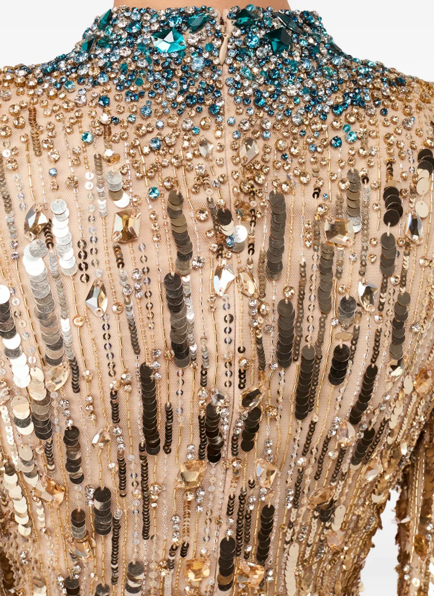 Passion Bead Mini Dress - Jenny Packham