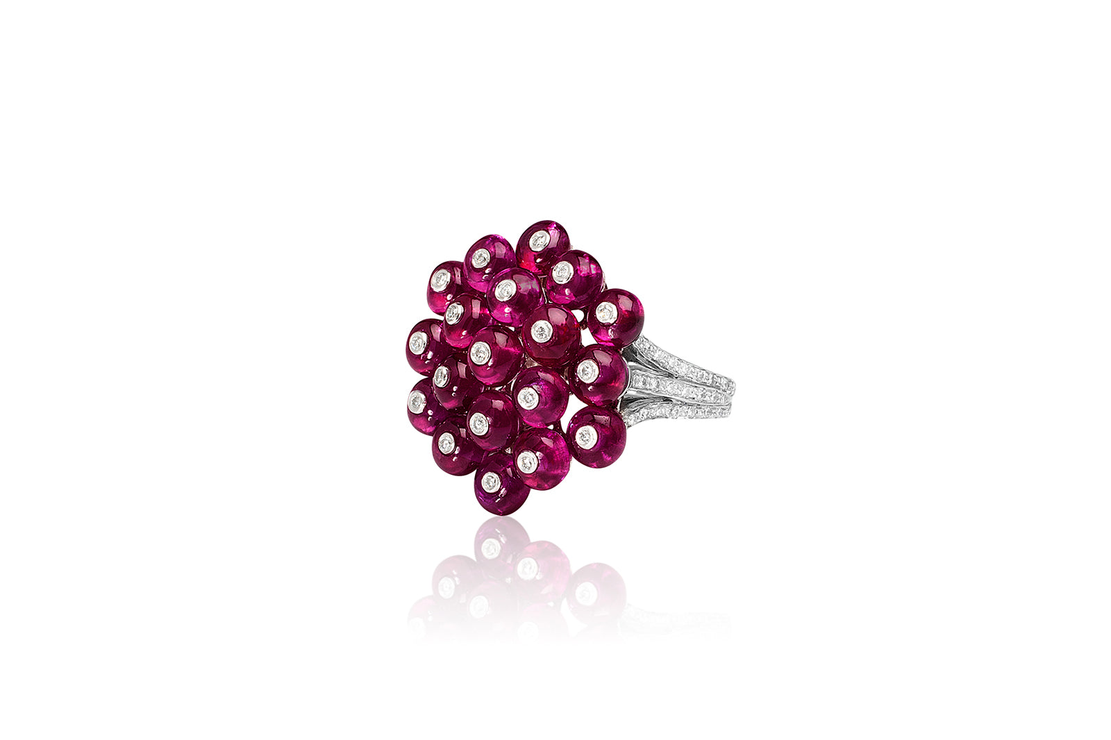 Ruby Cluster Ring