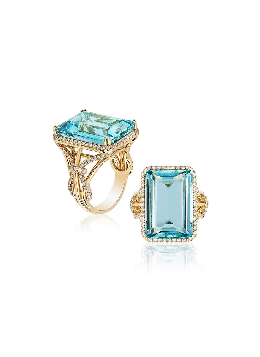 Aquamarine Ring