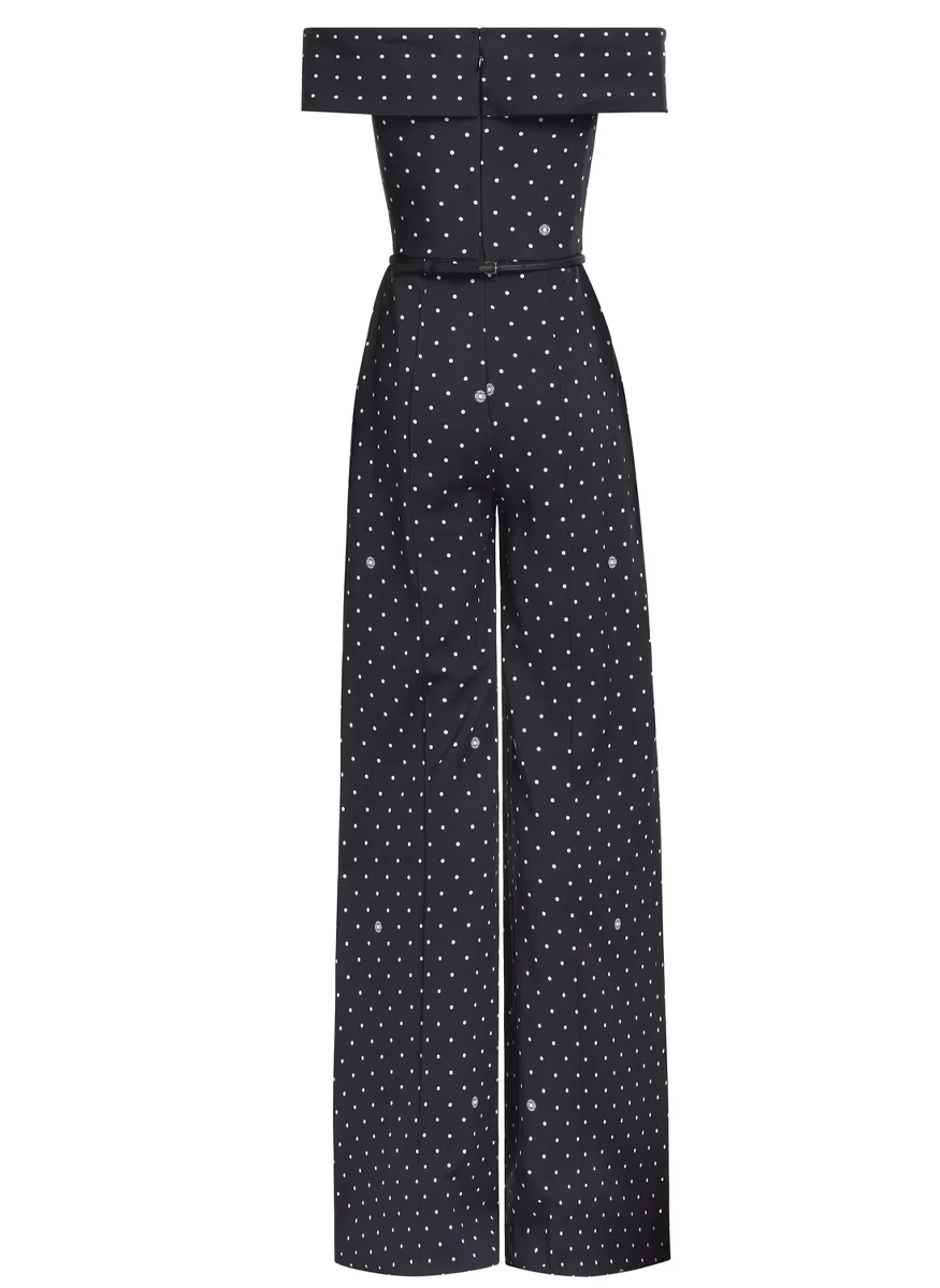 Printed Chiffon Jumpsuit