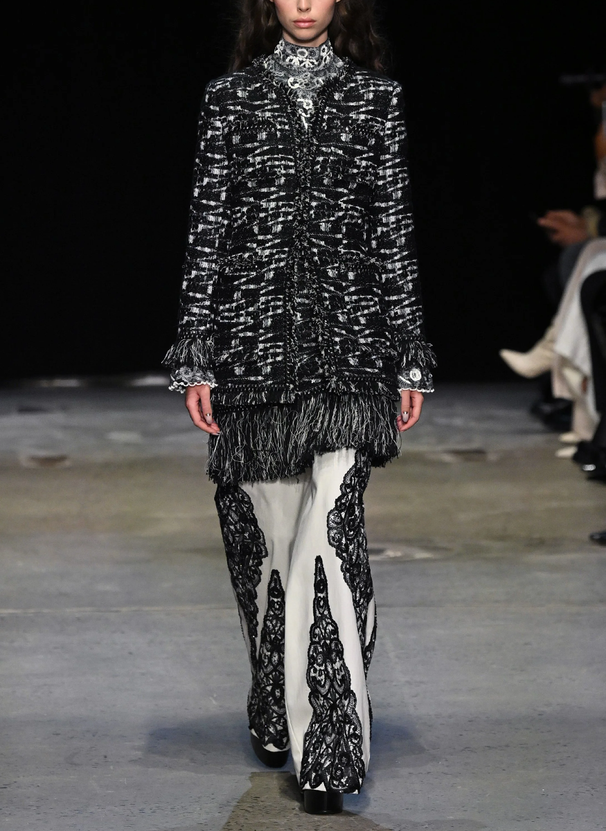 Gleb Boucle Long Sleeve Jacket