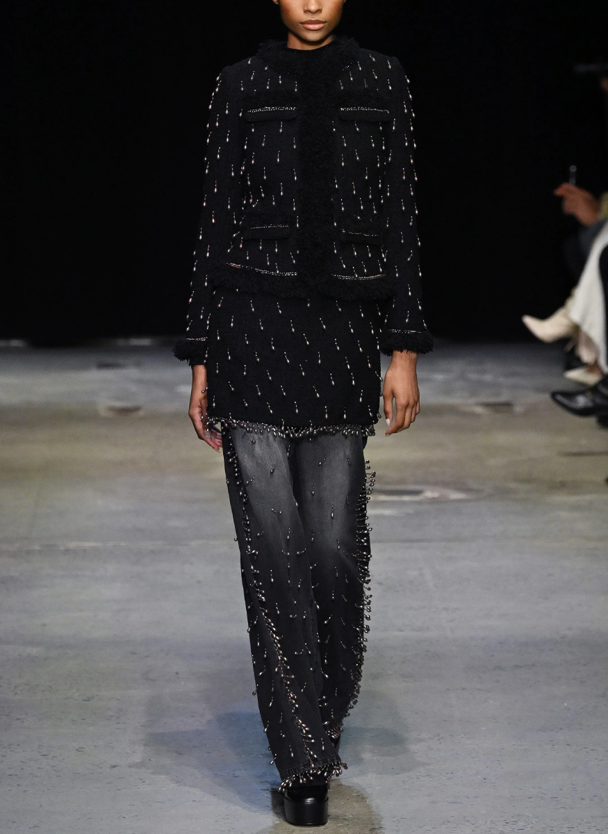 Hana Tweed Jacket with Beads