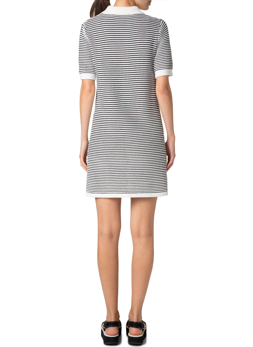 Chunky Salt & Tweed Knit Dress - Akris Punto