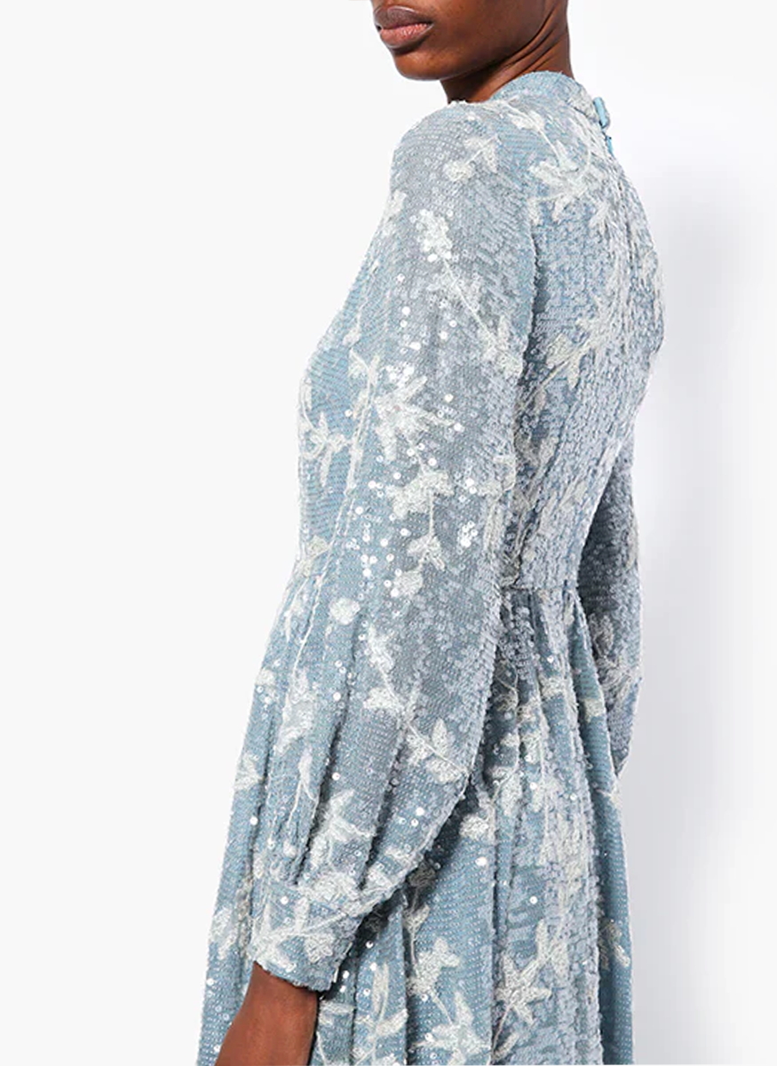 Kara Vine Sequin Gown - Erdem