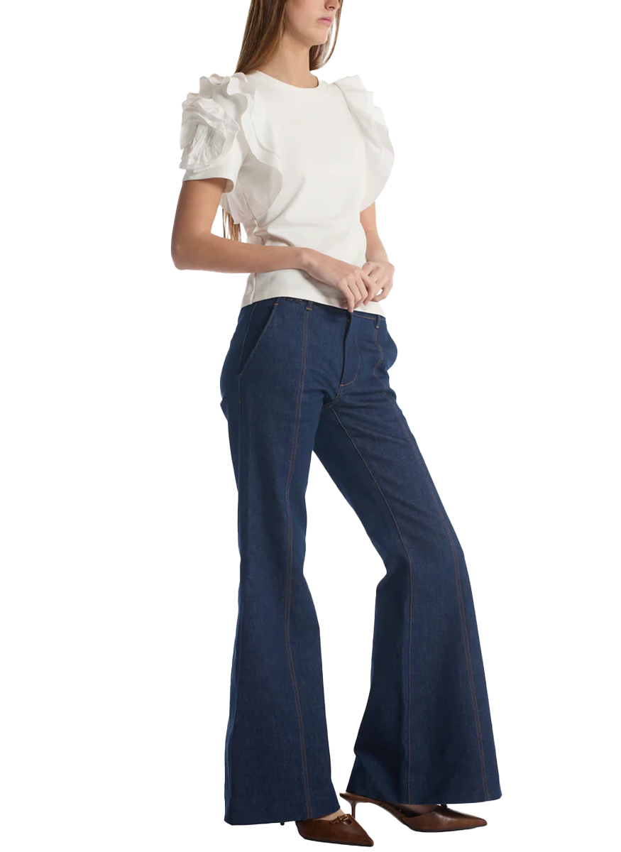 Kinsley Top in White - Christy Lynn