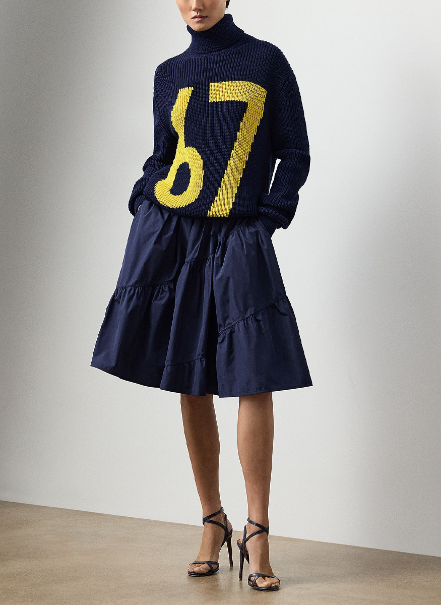 Kyle Featherweight Taffeta Skirt