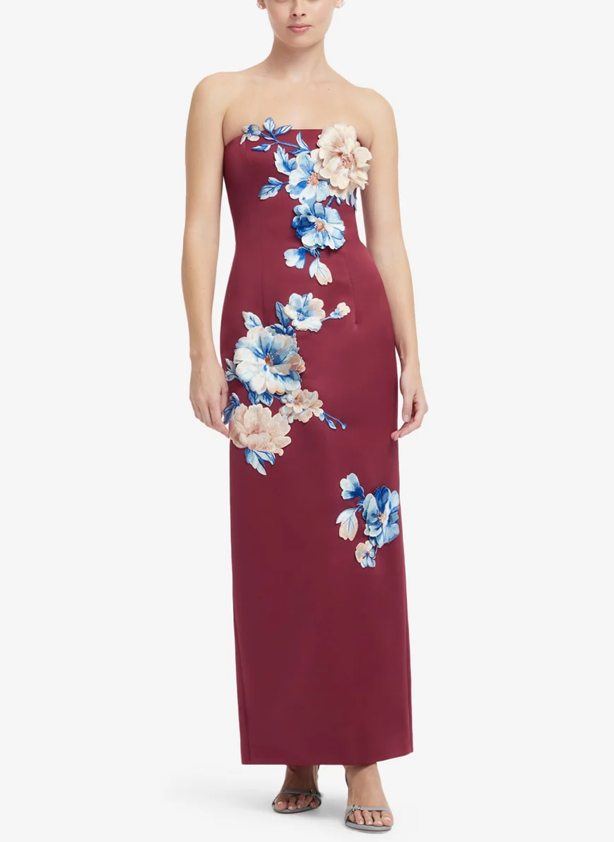 Rayna Embroidered Maxi Dress - Leo Lin