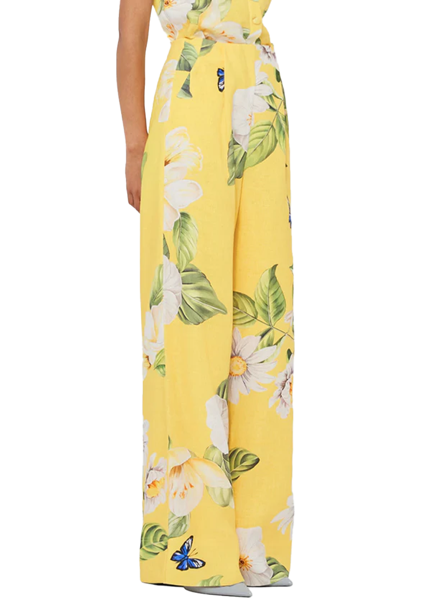 Luisa Pants in Sunshine - Leo Lin