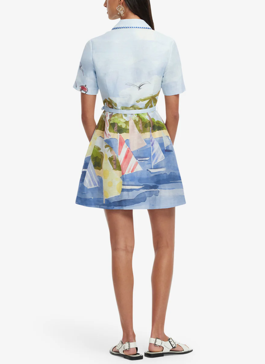 Brigitte Mini Dress - Leo Lin