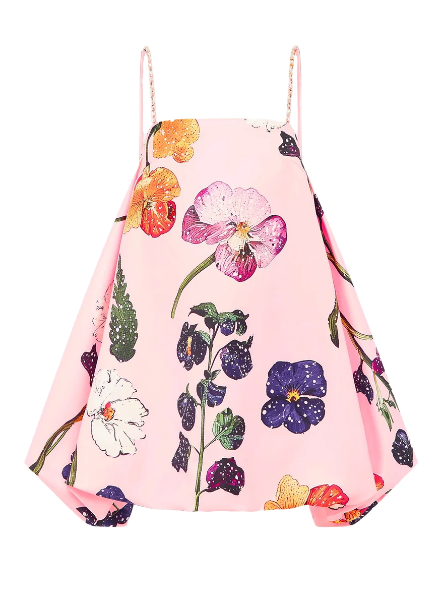 Patsy Embellished Puff Mini Dress