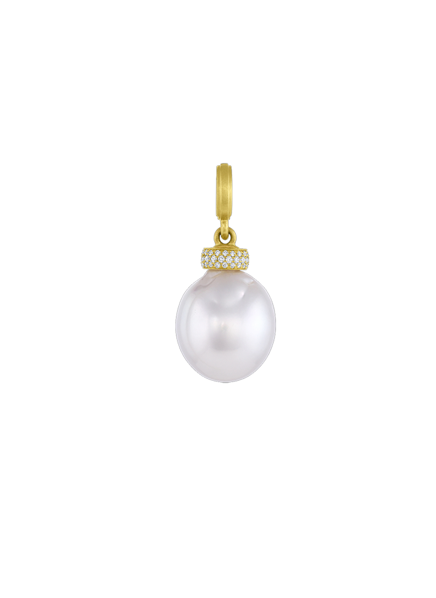 Pearl and Diamond Pendant