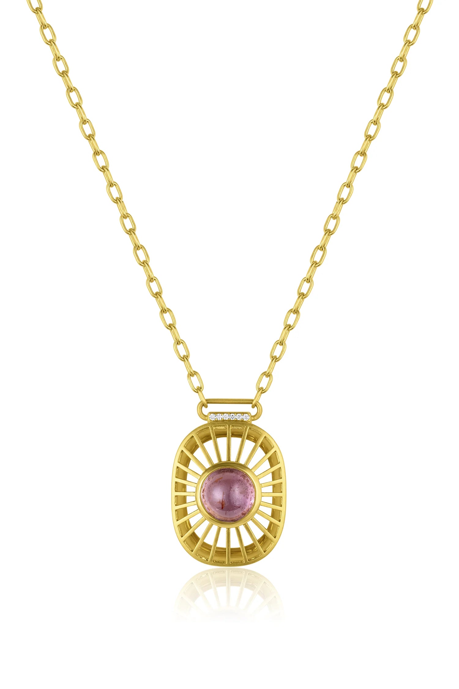 Sapphire Starburst Pendant - Leigh Maxwell