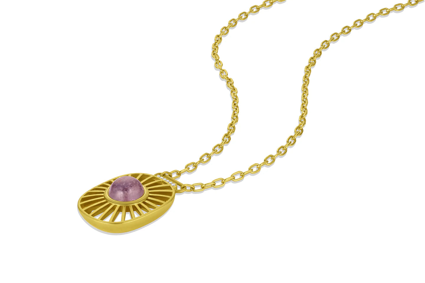 Sapphire Starburst Pendant - Leigh Maxwell