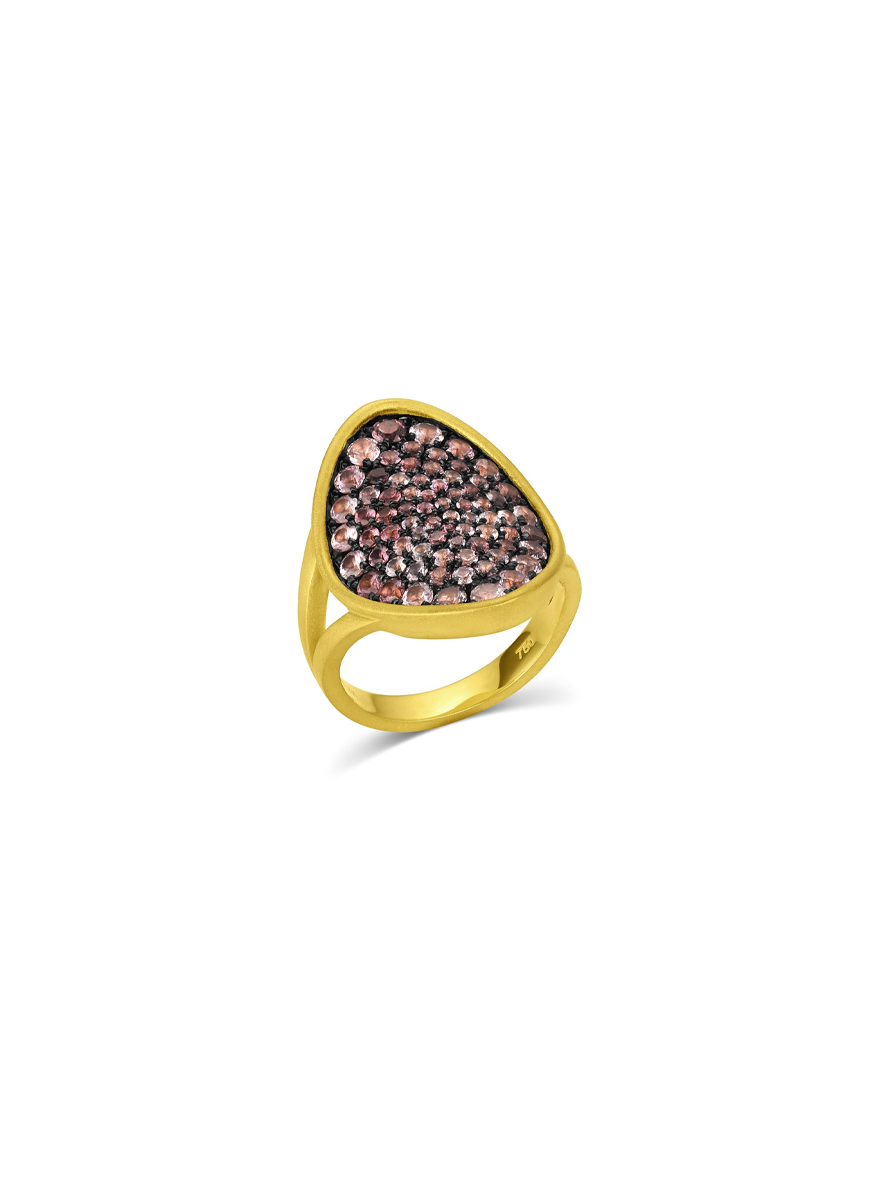 Amani Saddle Ring, Spinel - Leigh Maxwell