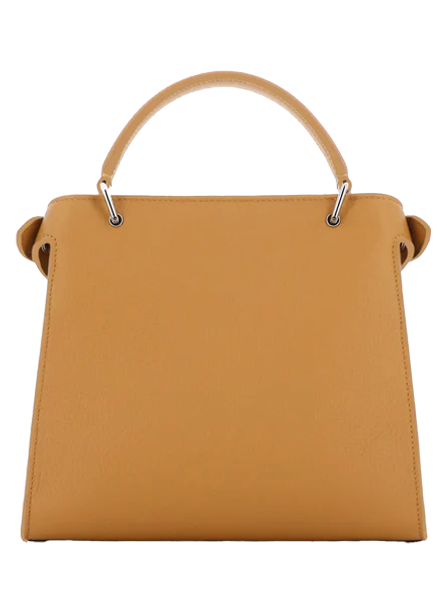 Lutece Mini Top Handle Bag in Biscotti - Michino Paris