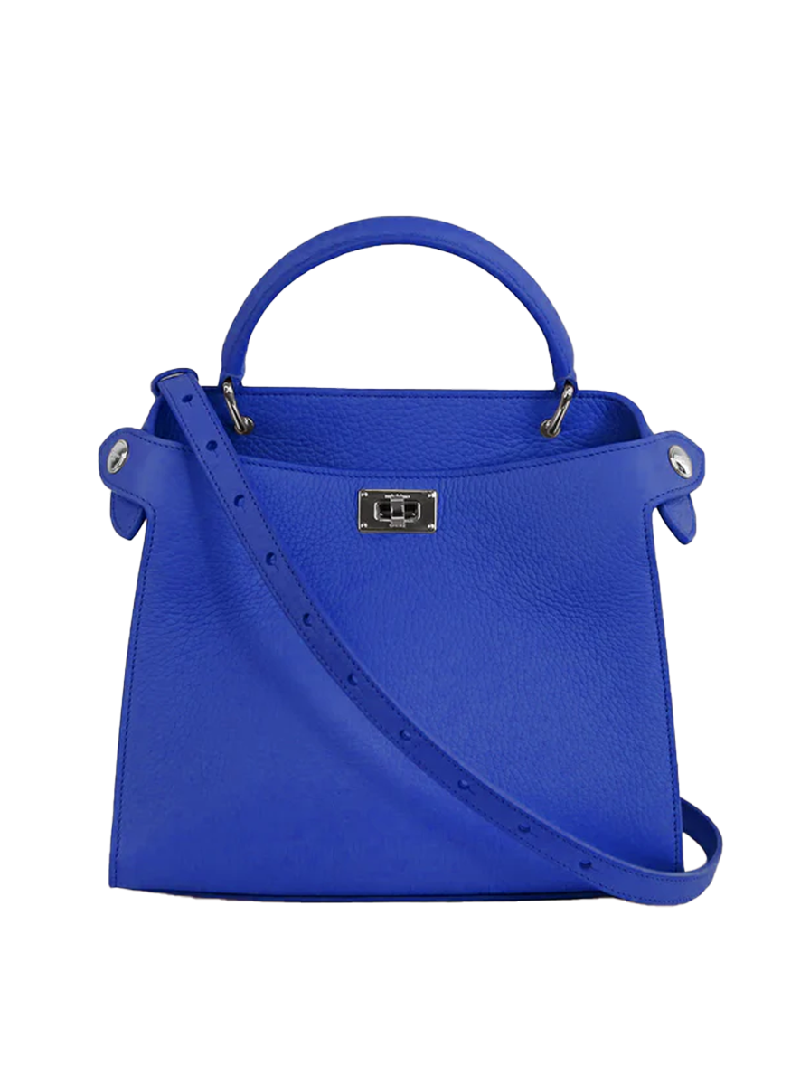 Lutece Mini Top Handle Bag in Cobalt Blue