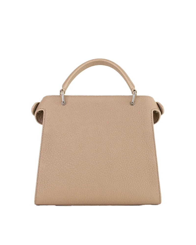 Lutece Leather PM Top Handle Bag in Tourtere - Michino Paris