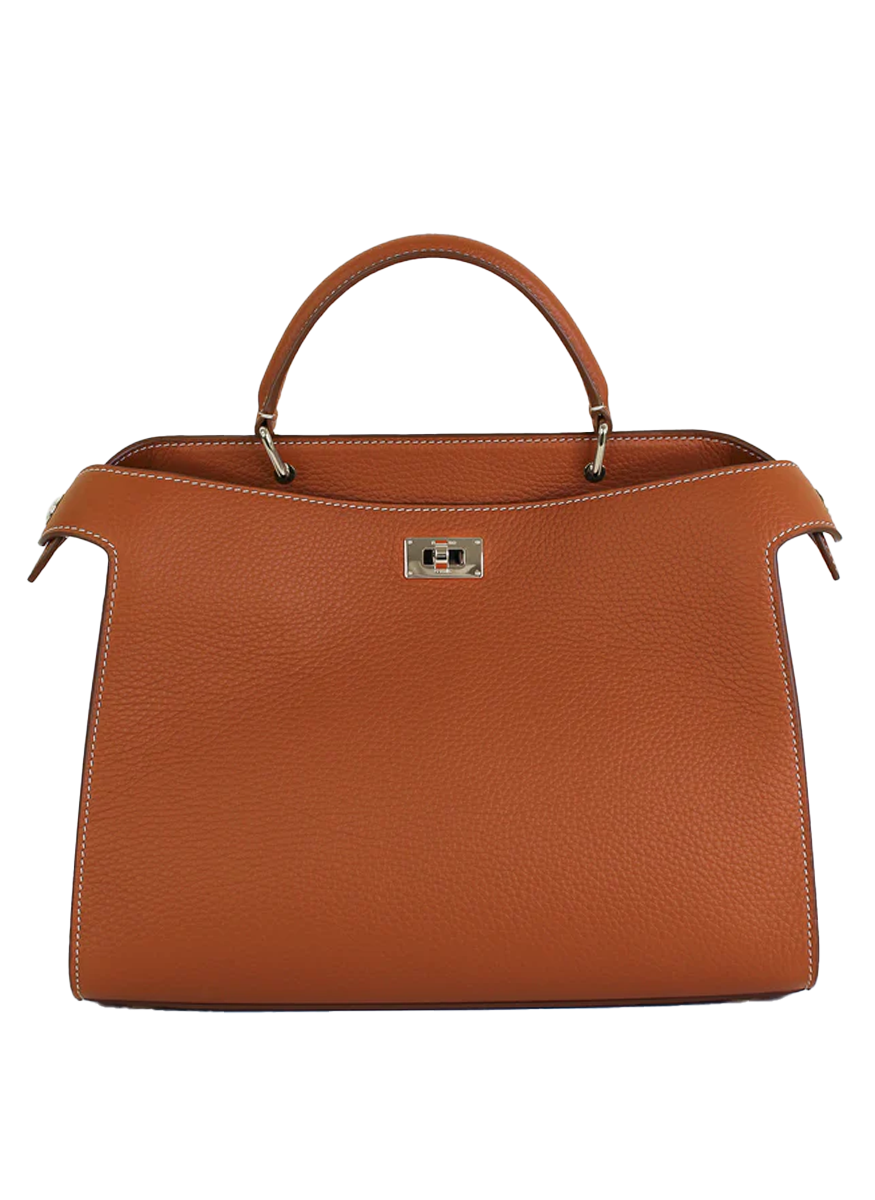 Lutece Pm Top-Handle Bag in Gold