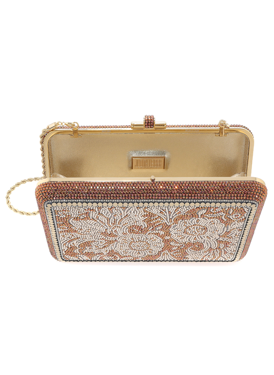Delilah Slim Slide Clutch - Judith Leiber Couture