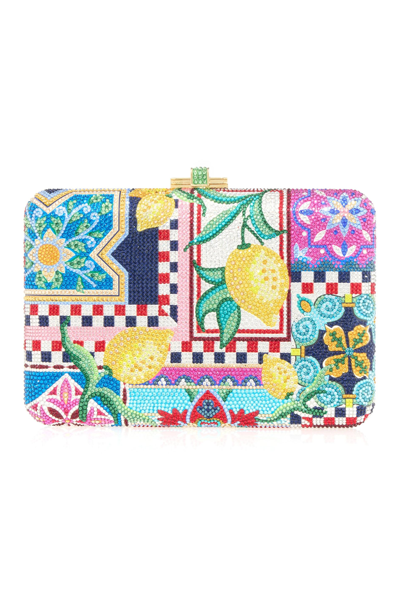 Slim Slide Ceramica Crystal Clutch