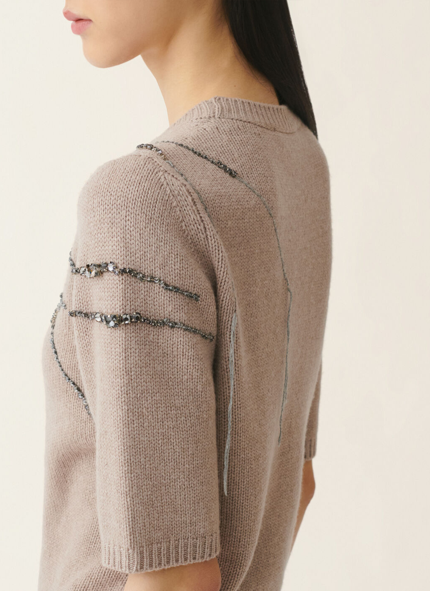 Gauze Cashmere Sweater - Fabiana Filippi