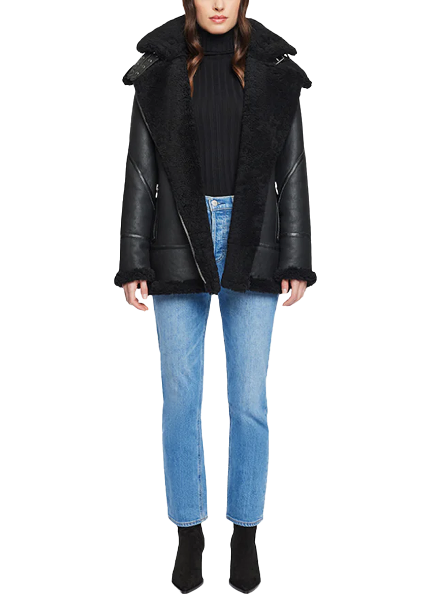 Martina Jet Shearling Moto