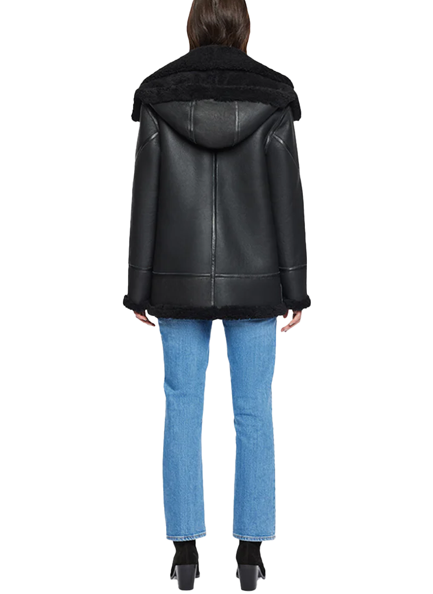 Martina Jet Shearling Moto - HiSO