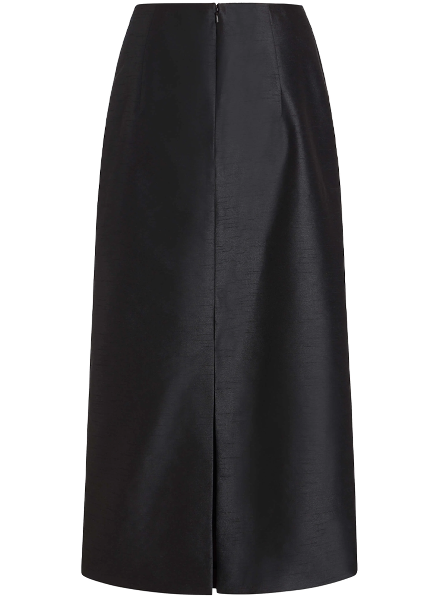 Mirage Dupioni Midi Skirt - Markarian