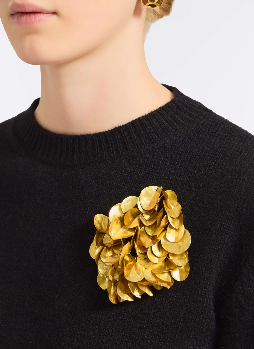 Romy Sequin Embellished Sweater - Markarian