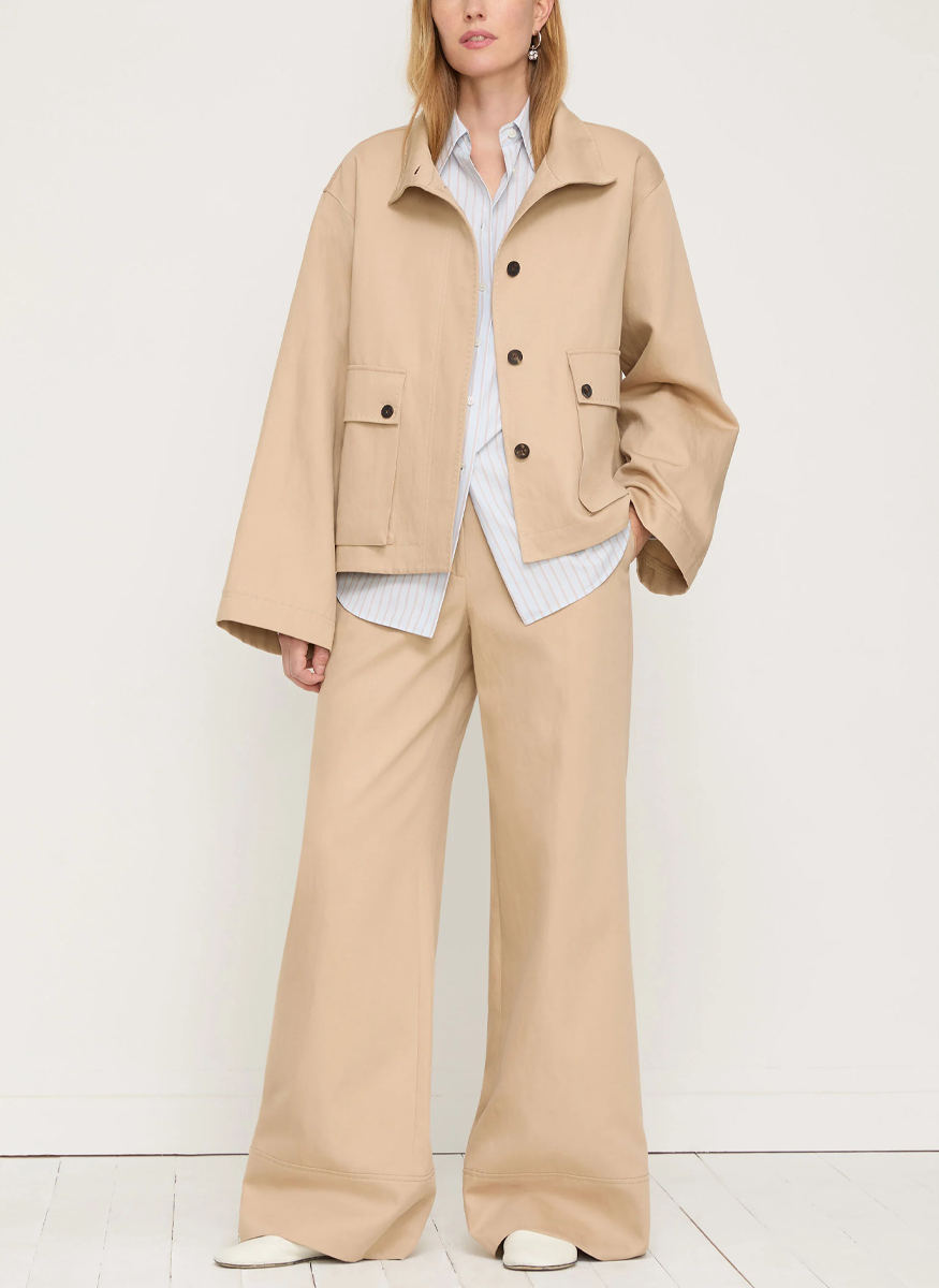 Aurora Stripe Cotton Tailored Shirt