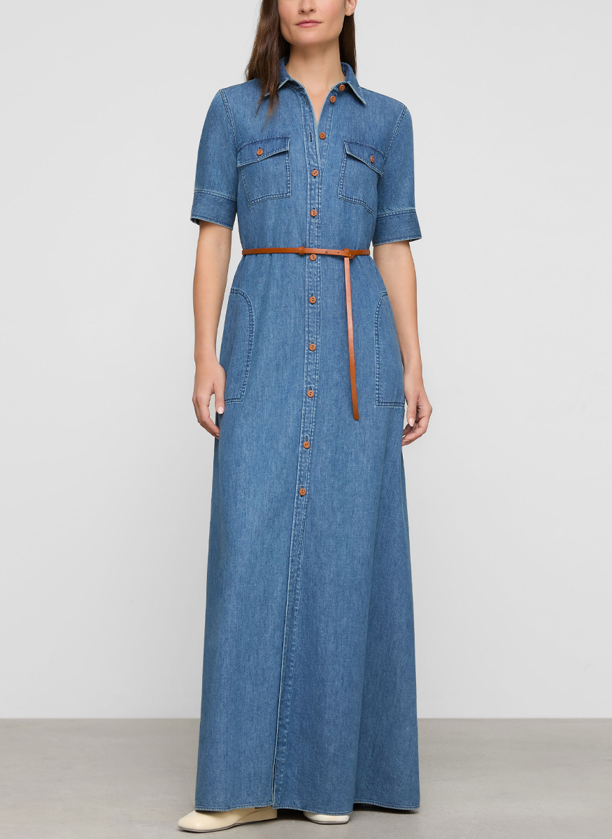 maxi shirt dress with pockets Sokhug Womens Maxi Shirt Dress Cotton Blend Short Sleeve Button Down Dress with Pockets Side Split Loose Casual Dresses, Women's, Size: Large
