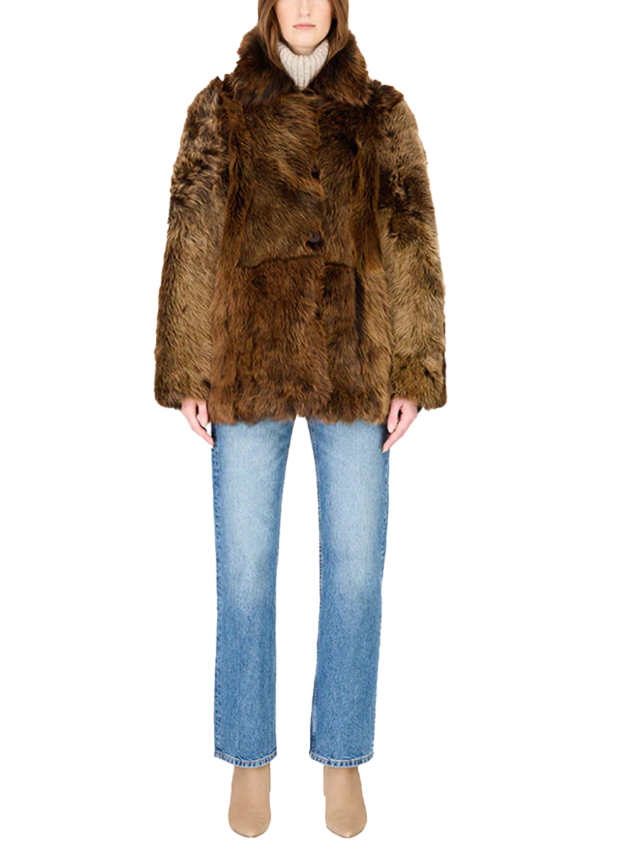 Milky Way Macassar Reversible Shearling Teddy