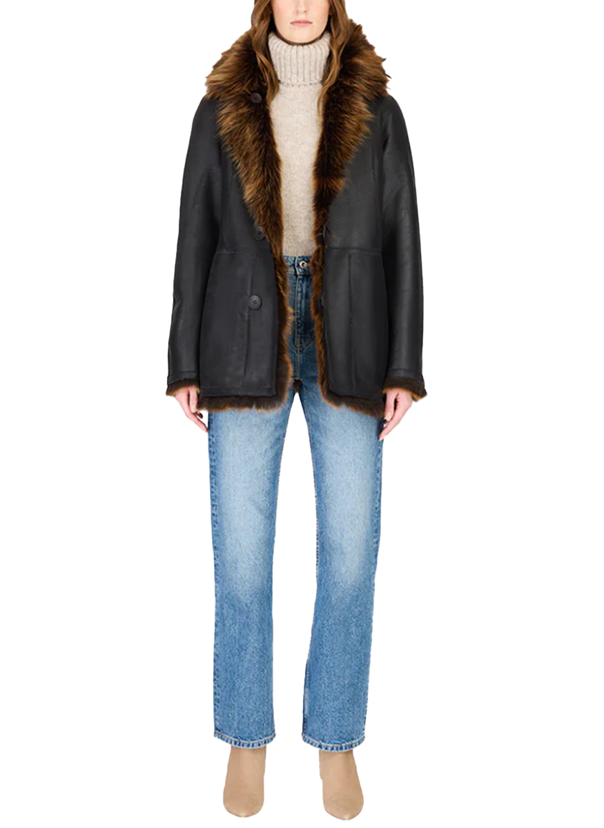 Milky Way Macassar Reversible Shearling Teddy - HiSO