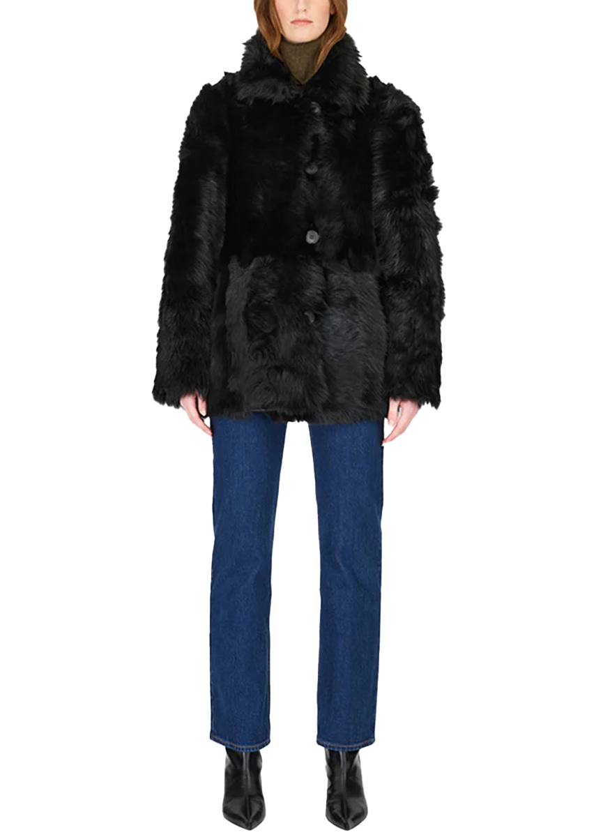 Milky Way Jet Reversible Shearling Teddy - HiSO