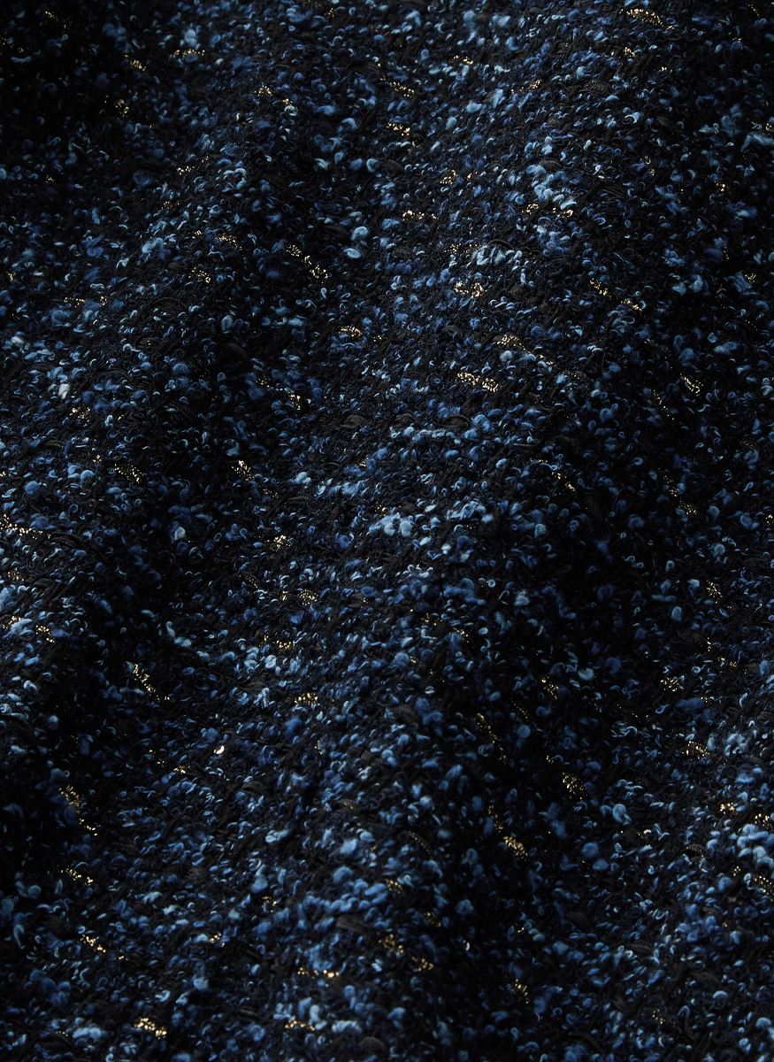 Cosmos Bouclé Tweed Crochet Trim Jacket - Lafayette 148 New York