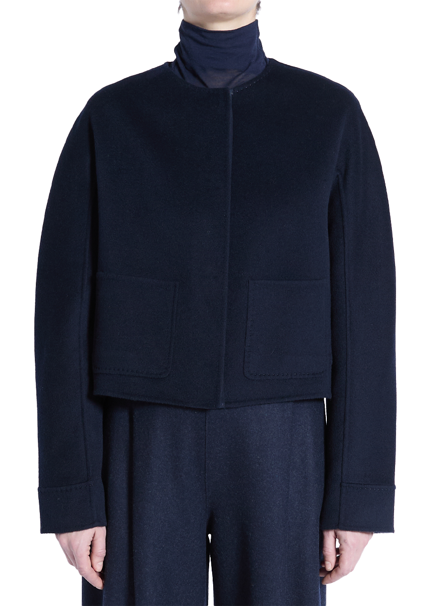 Patch Pocket Short Jacket