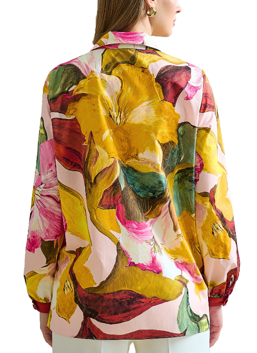 Classic Cotton Shirt in the Bergamo Print