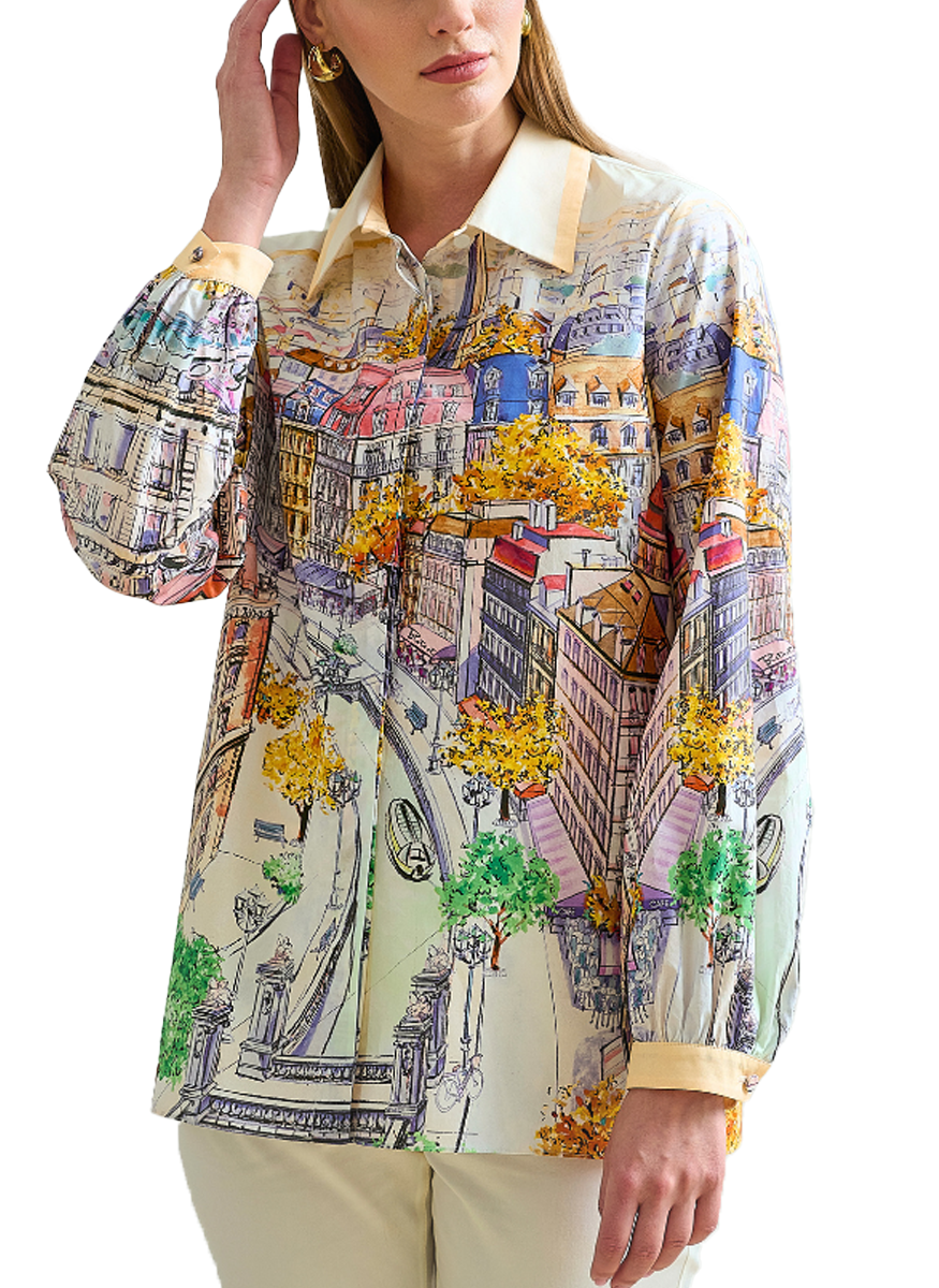 Printed Classic Cotton Shirt