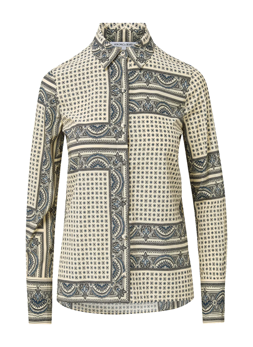 Monique Button-Down Blouse - Veronica Beard