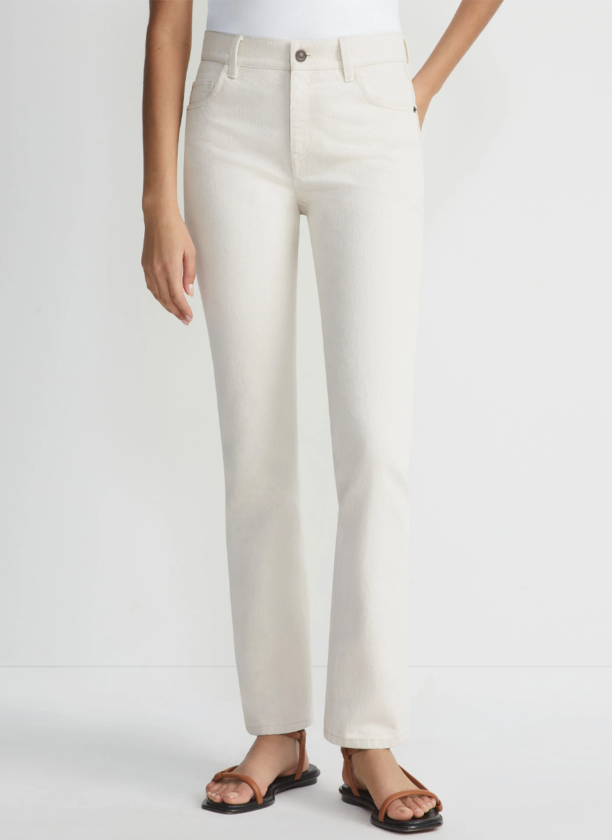 Denim Reeve Straight Jean - Lafayette 148 New York