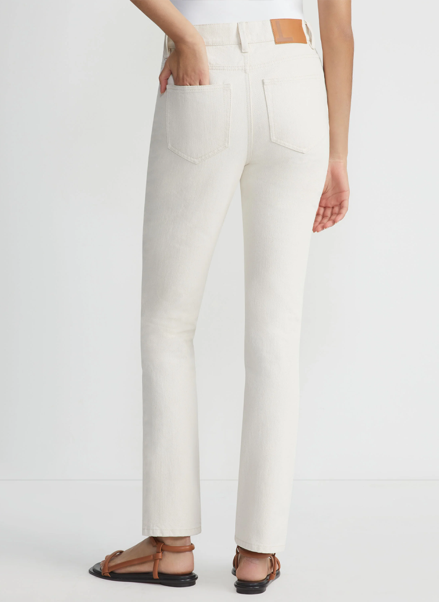 Denim Reeve Straight Jean - Lafayette 148 New York