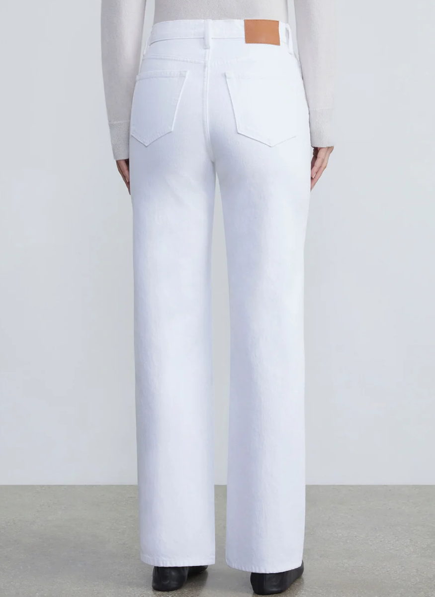Denim Wyckoff Wide-leg Jean - Lafayette 148 New York