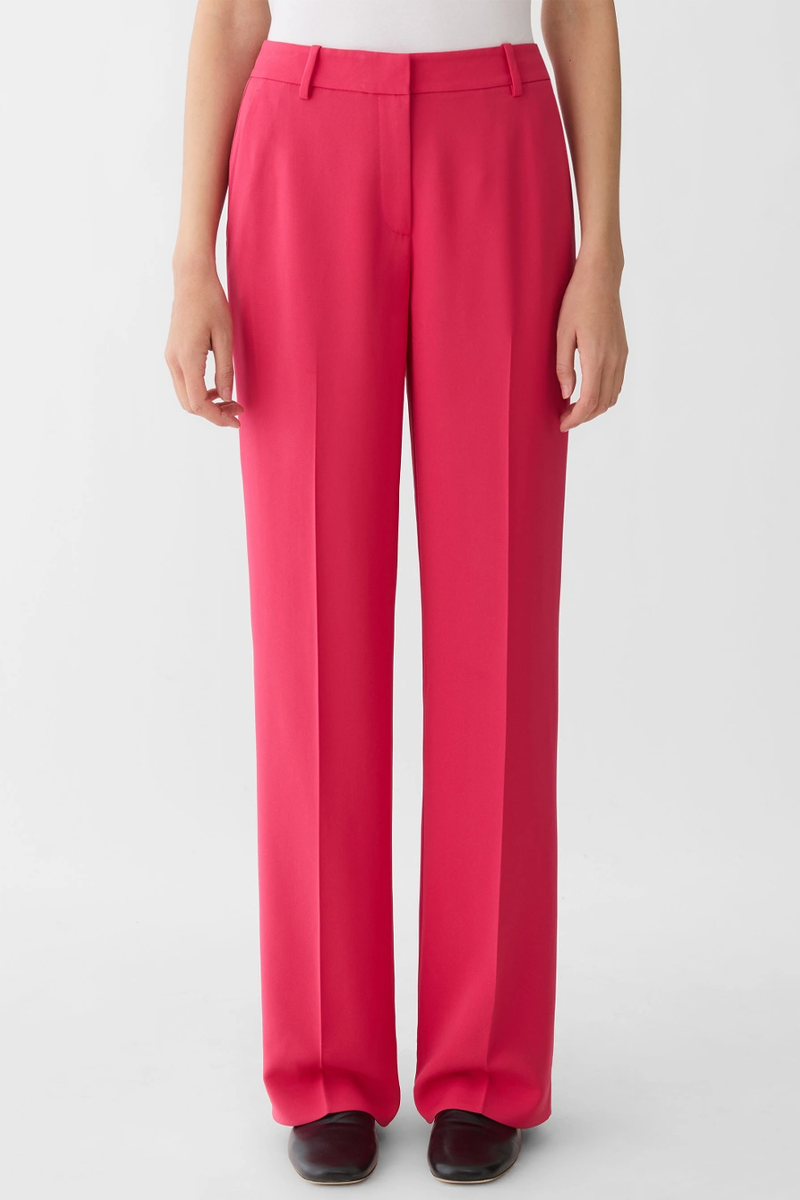 Responsible Finesse Crepe Gates Pant - Lafayette 148 New York