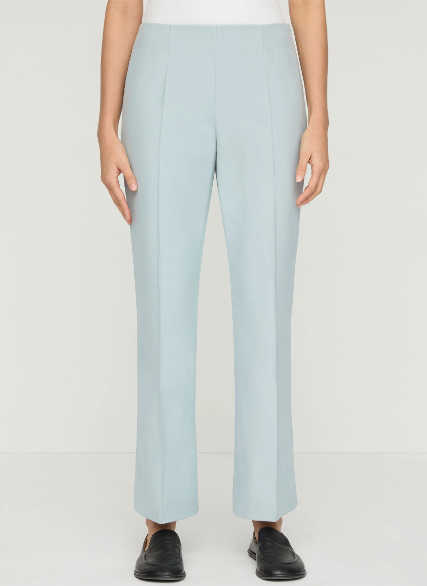 Techno Stretch Twill Vesey Flared Ankle Pant - Lafayette 148 New York
