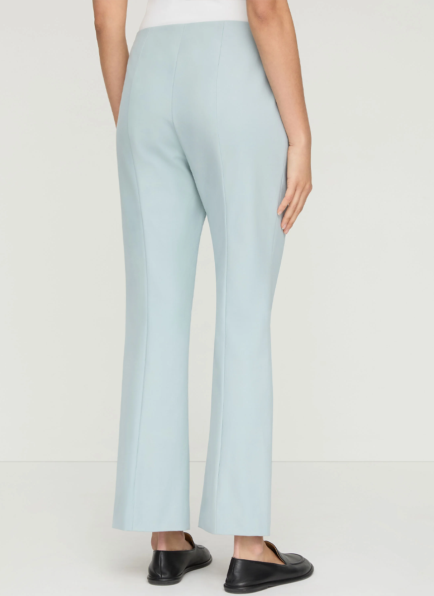 Techno Stretch Twill Vesey Flared Ankle Pant - Lafayette 148 New York