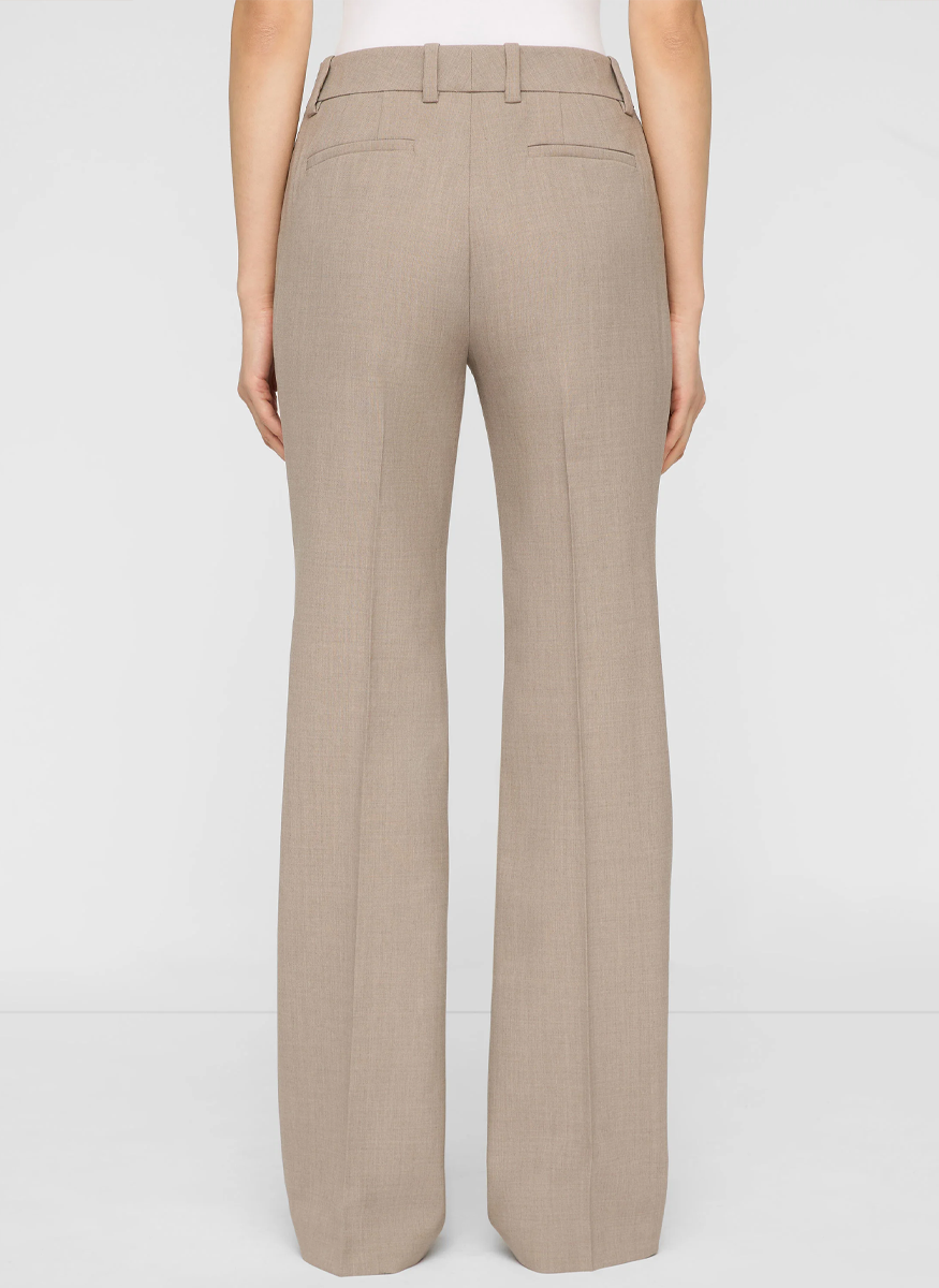 Responsible Stretch Wool Reade Straight Leg Pant - Lafayette 148 New York