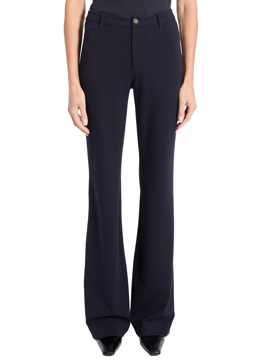Regenerated Punto Milano Spring Flare Pant in Ink