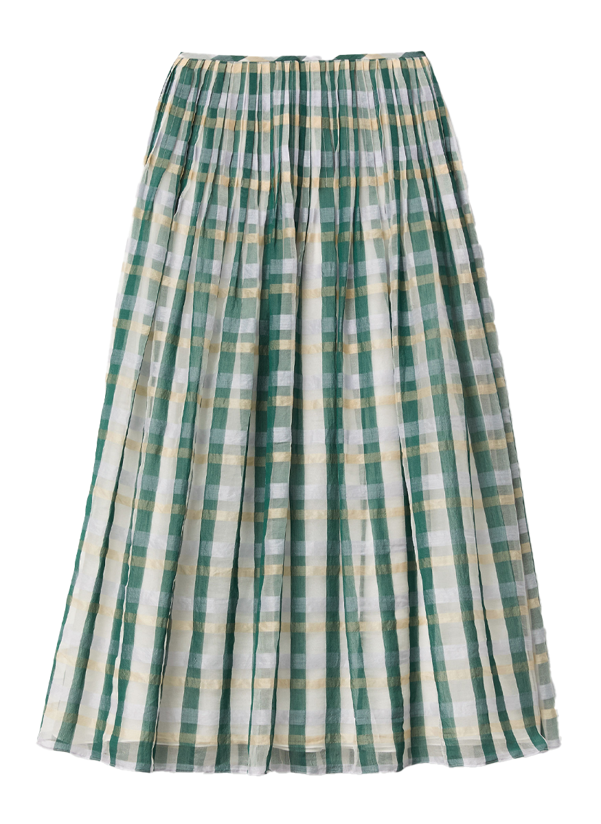 Hand Tucked Maxi Skirt - Lafayette 148 New York