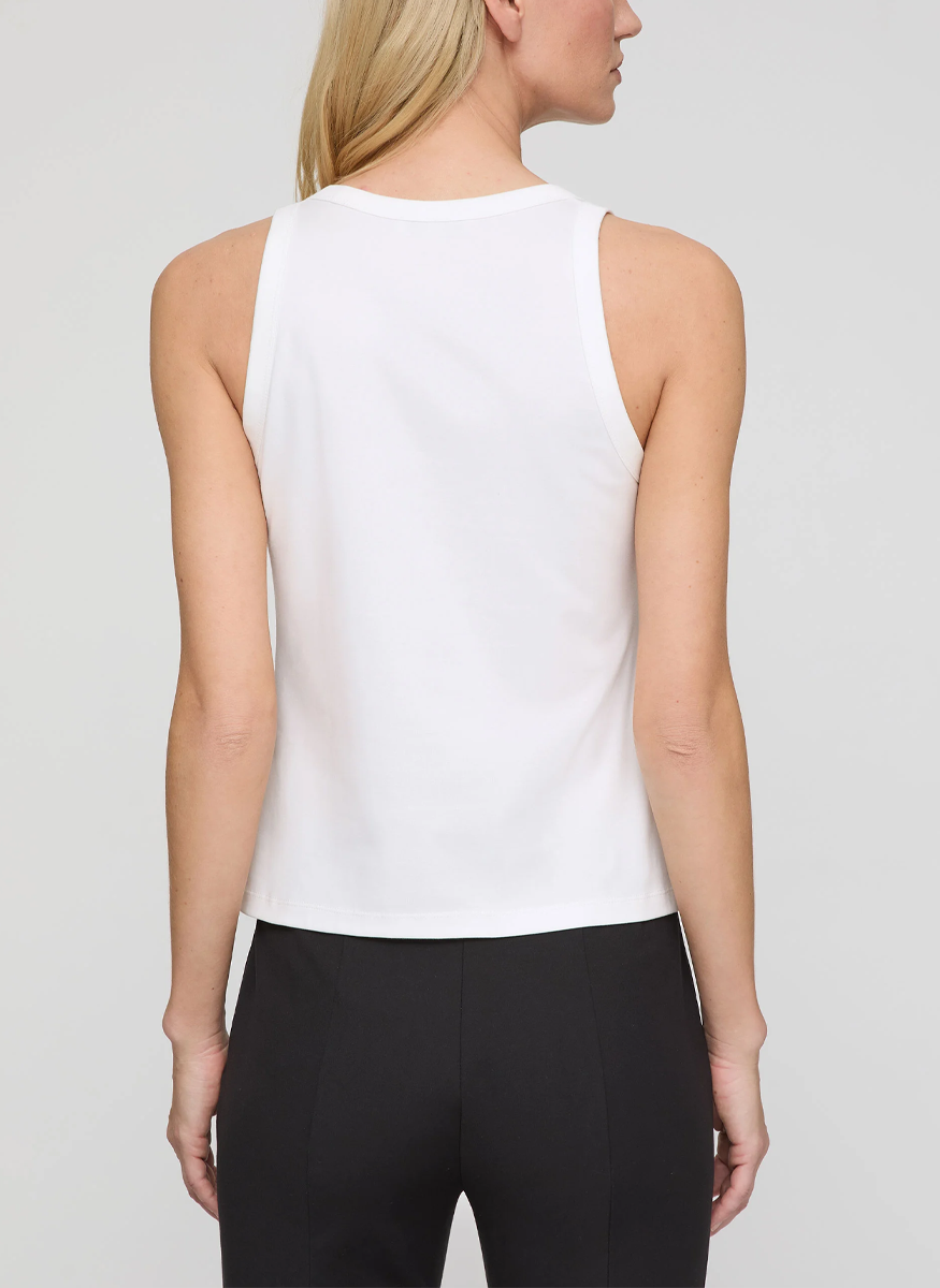 Scooped Neck Tank - Lafayette 148 New York